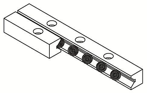 [Translate to Japanese:] Linear Ball Bearing