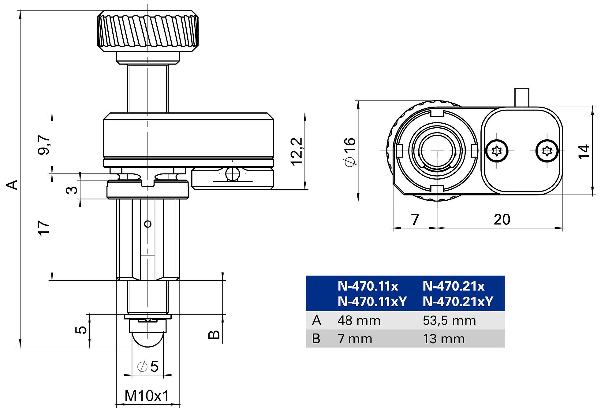 N-470 PiezoMike Linear Actuator